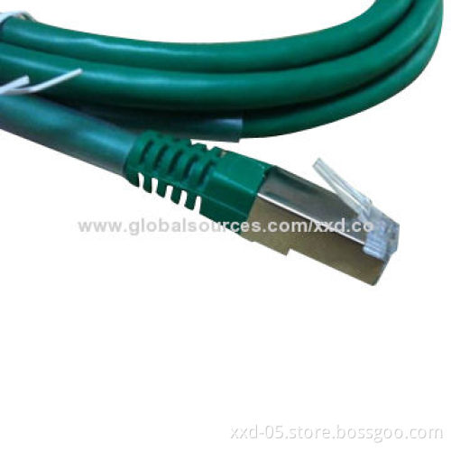High-speed 550MHz Stranded Copper 24AWG RJ45 Cat6A Patch Cord Cable, OEM and ODM Orders Welcomed